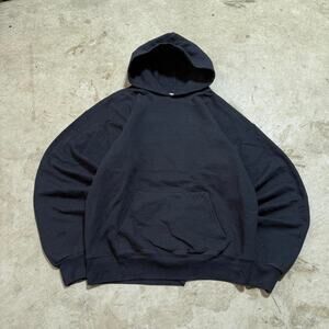 Boxy Black Hoodie